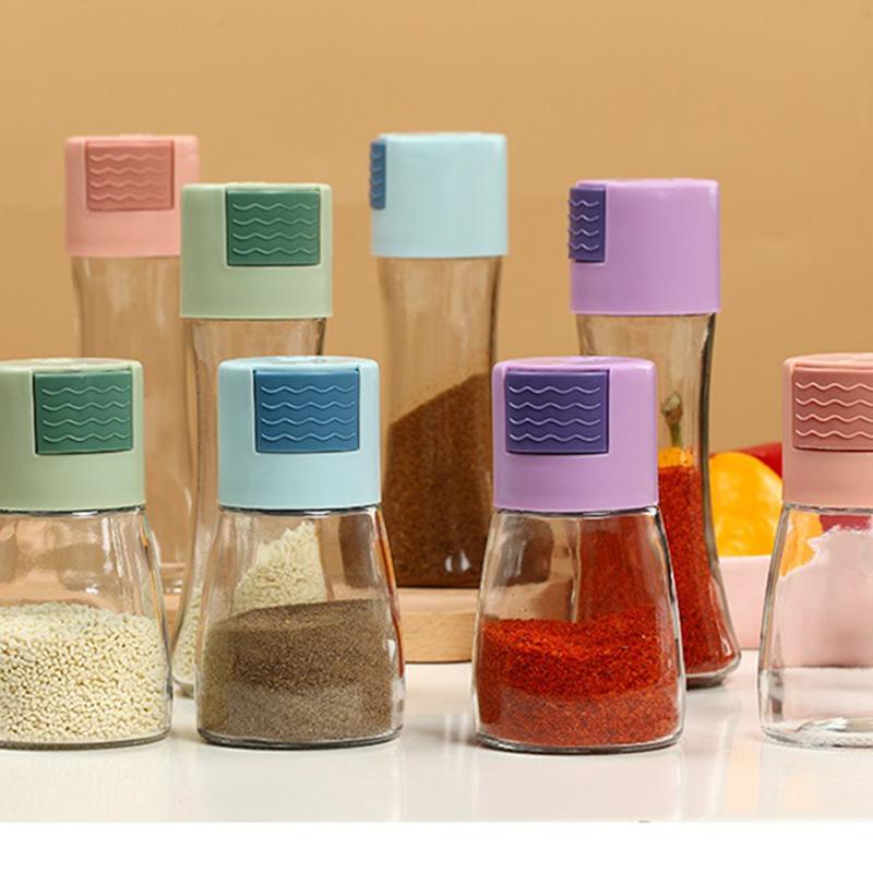 Buy 0.5G Metering Salt Shaker Push Type Salt Dispenser Salt Tank Sugar