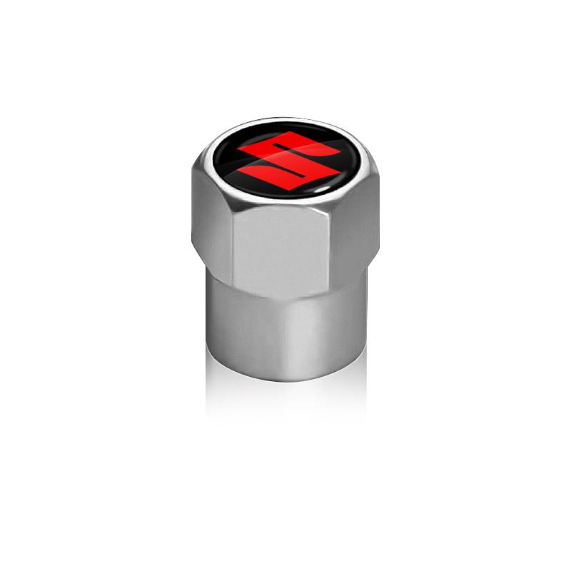 4ks Krytky ventilov kolies pneumatík auta Kryty stoniek pneumatík Vodotesné proti prachu pre Suzuki BURGMAN DRZ GSXF SV 650 B-King GSR GSR750 GSR600