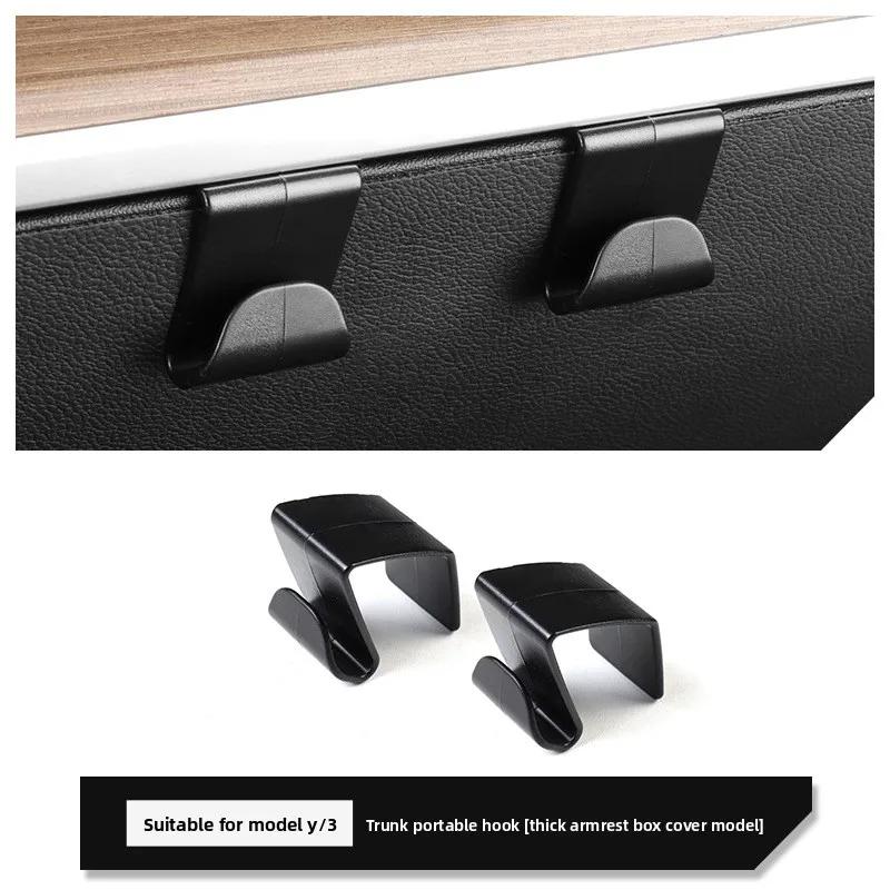 Car Sticker For Tesla Model 3 Y Juniper Highland 2020-2026 Passenger Glove Box Hook Front Spare Box Hook Storage Modification Ac