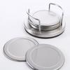 Placemats for Holder Table Kitchen Cup Cup Steel Pad Posavasos Drink Stainless  Mat 6pcs/set Coasters Coaster Set  Accessories