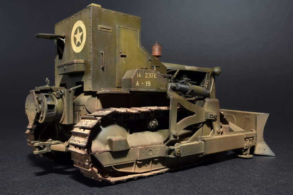 MiniArt US Armored Bulldozer Plastic Model 1/35