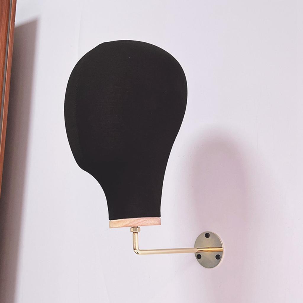 Manikin Head Wig Hat Display Stand Display Hair Hats Hairpieces Sturdy Hat Holder Display for Home Salon And Travel Beginner