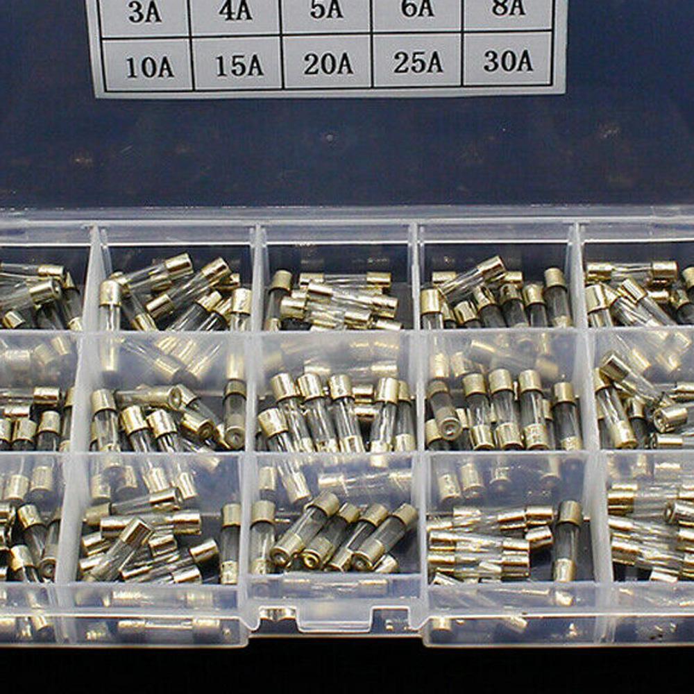Complete Kit of 150pcs 5x20mm Quick Blow Glass Tube Fuses from 0 1A to 30A for Safe Electrical Applications and Repairs