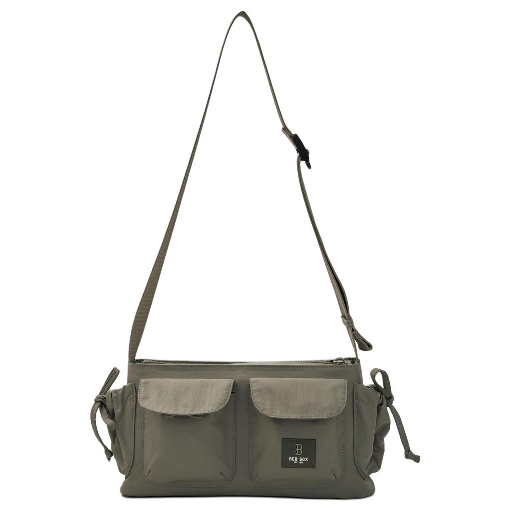 MLB Nylon Umhängetasche, Crossbody Tasche Regular Herren Khaki Lässig 3ACRB035N-43KAP