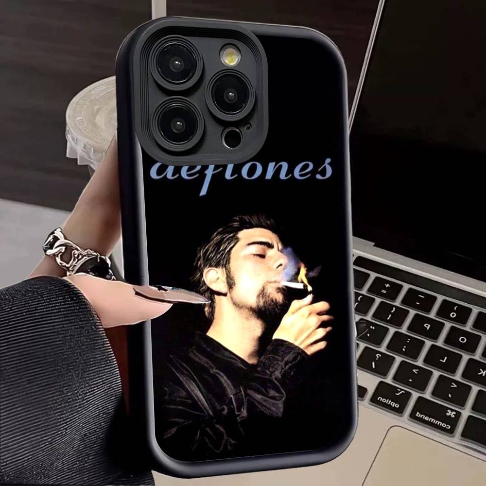 Alternative Metal Band Deftones Phone Case For IPhone 17 16 15 14 13 12 11 Air Plus Pro Max Soft Back Cover