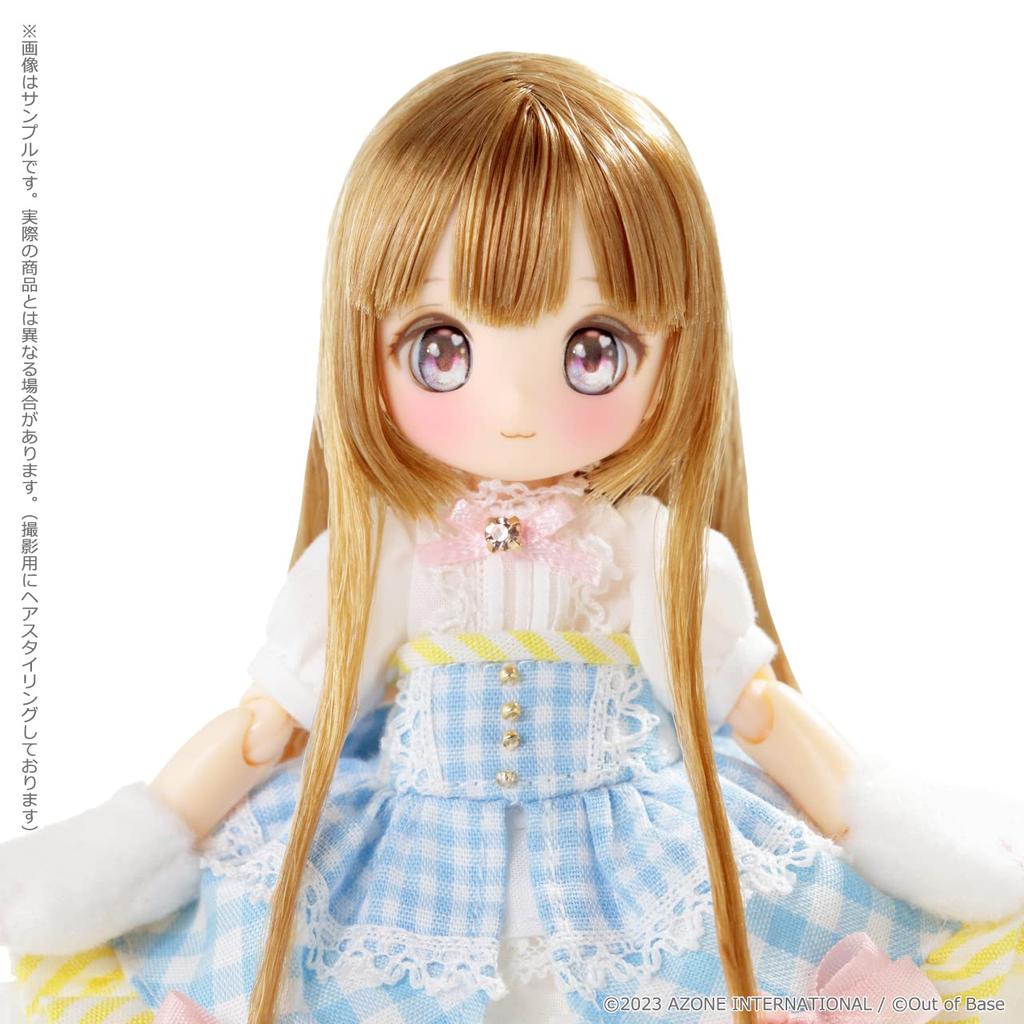 Azone International Akai Camera X SugarCups Bisquetina ~Happy Easter Bunny~ 1/12 Scale Soft Vinyl Head Collector's Scale Doll
