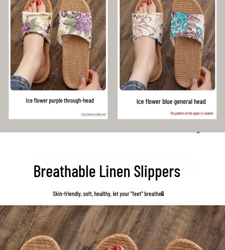 Lightweight Non-slip Indoor Burlap Sandals for Couples