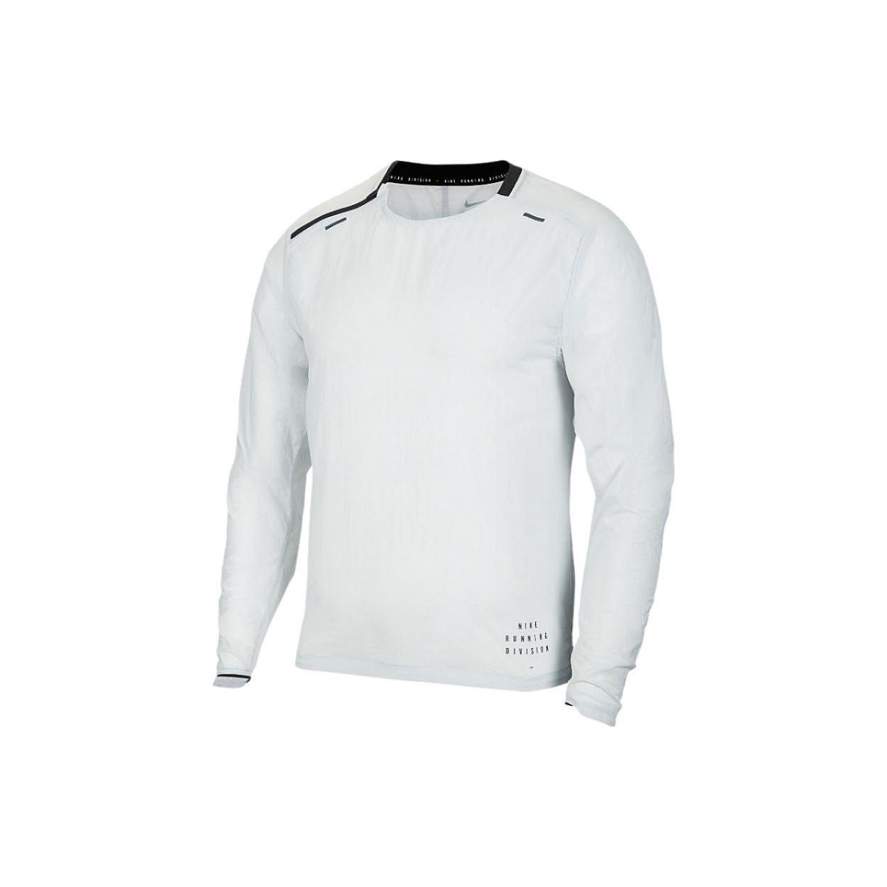 Nike Run Division Midlayer Woven Running Tops White Men s CU5539-043 L