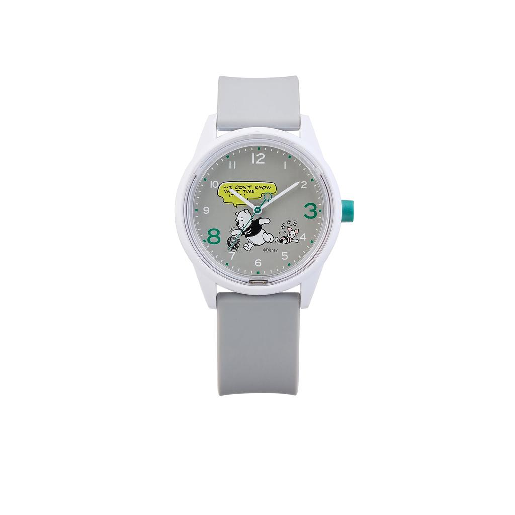 SmileSolar COLLECTION Winnie the Solar Analog Urethane Q&Q (DISNEY Pooh) Watch, Waterproof, Strap, R00A-502VK