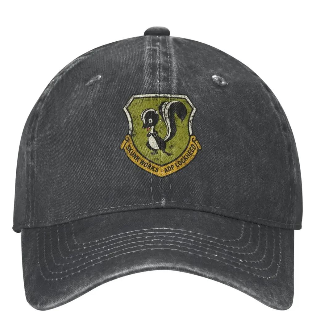Lockheed Martin Basebollkeps Skunk Works Herr Dam Solskydd Trucker Pappahatt Sommar Avslappnad Kpop Rock Basebollkepsar