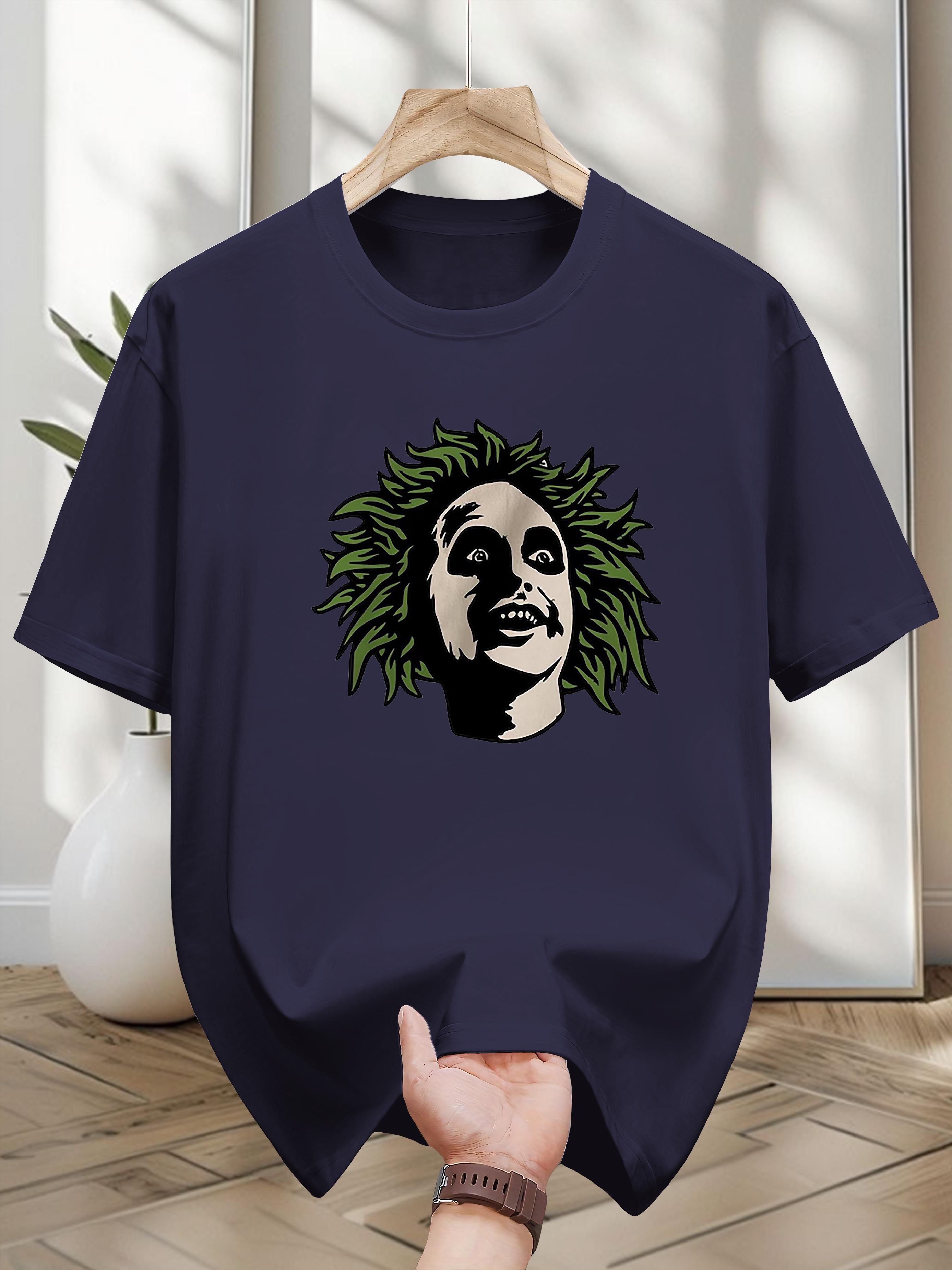 

200g 100% Cotton Casual T-shirt - King of the Jungle Graphic Design L