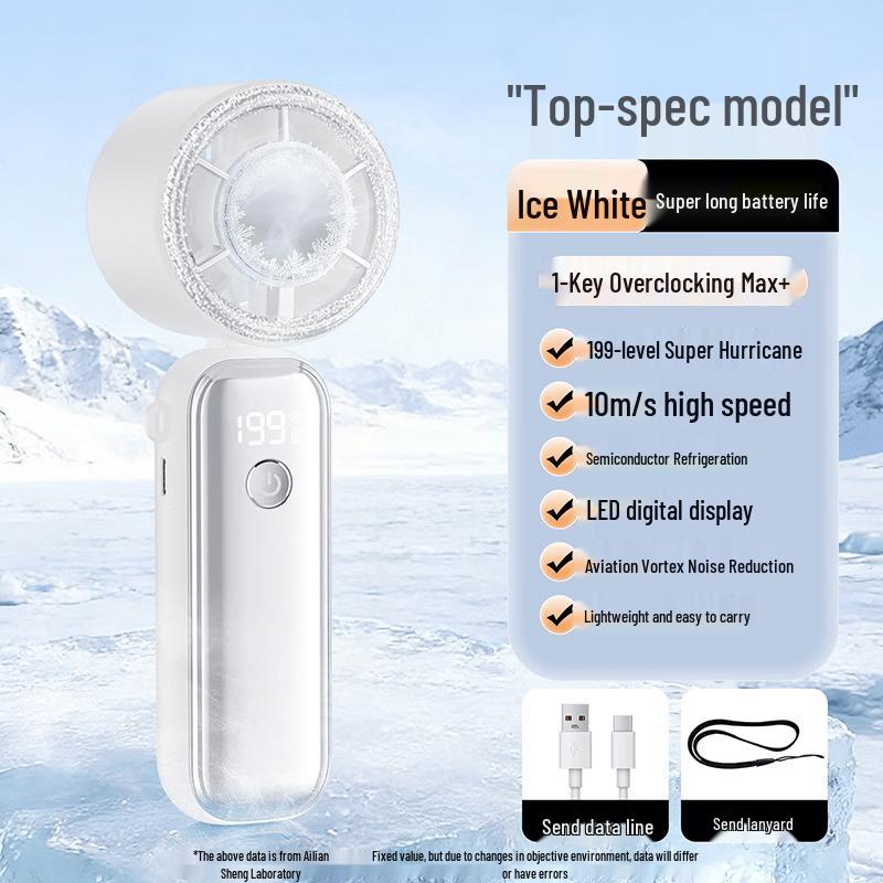 Yabuka Portable Semiconductor Cooling Handheld Fan