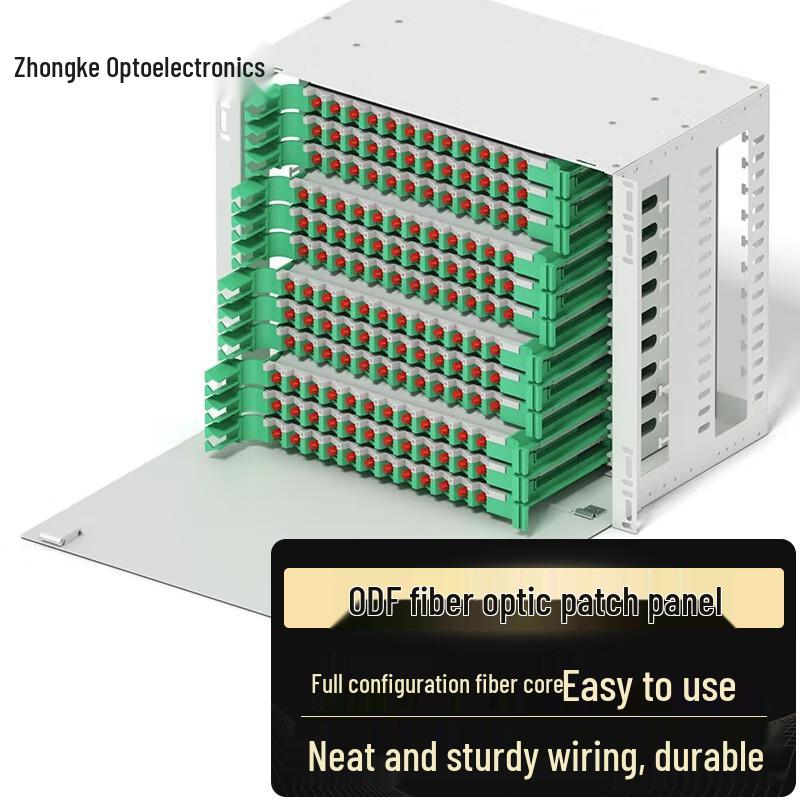 Zhongke Optoelectronics Rack-Mount ODF Fiber Optic Distribution Frame