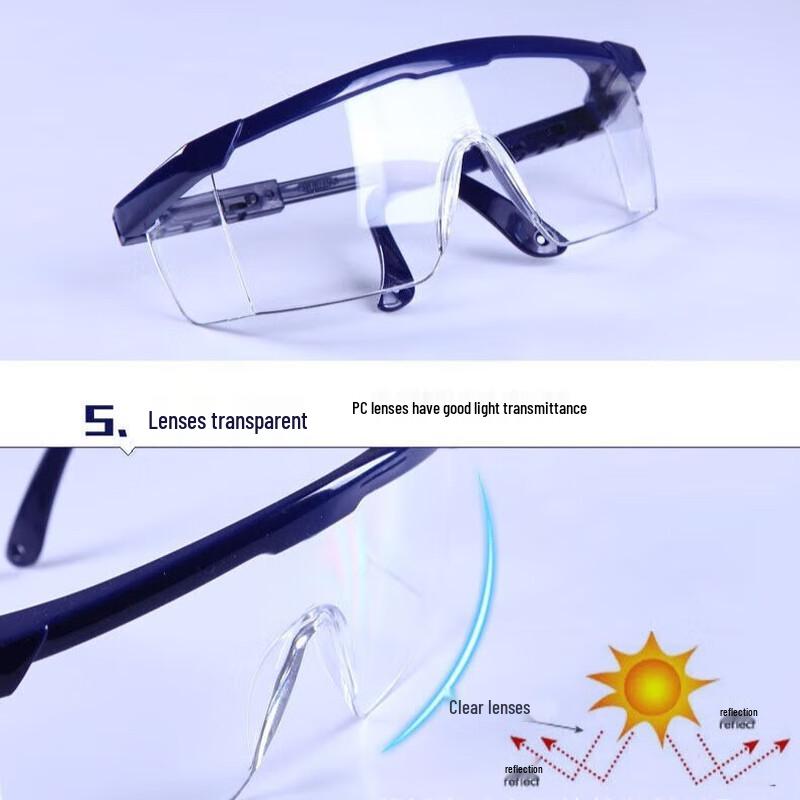 Brangdy Telescopic Leg Welding & Riding Goggles