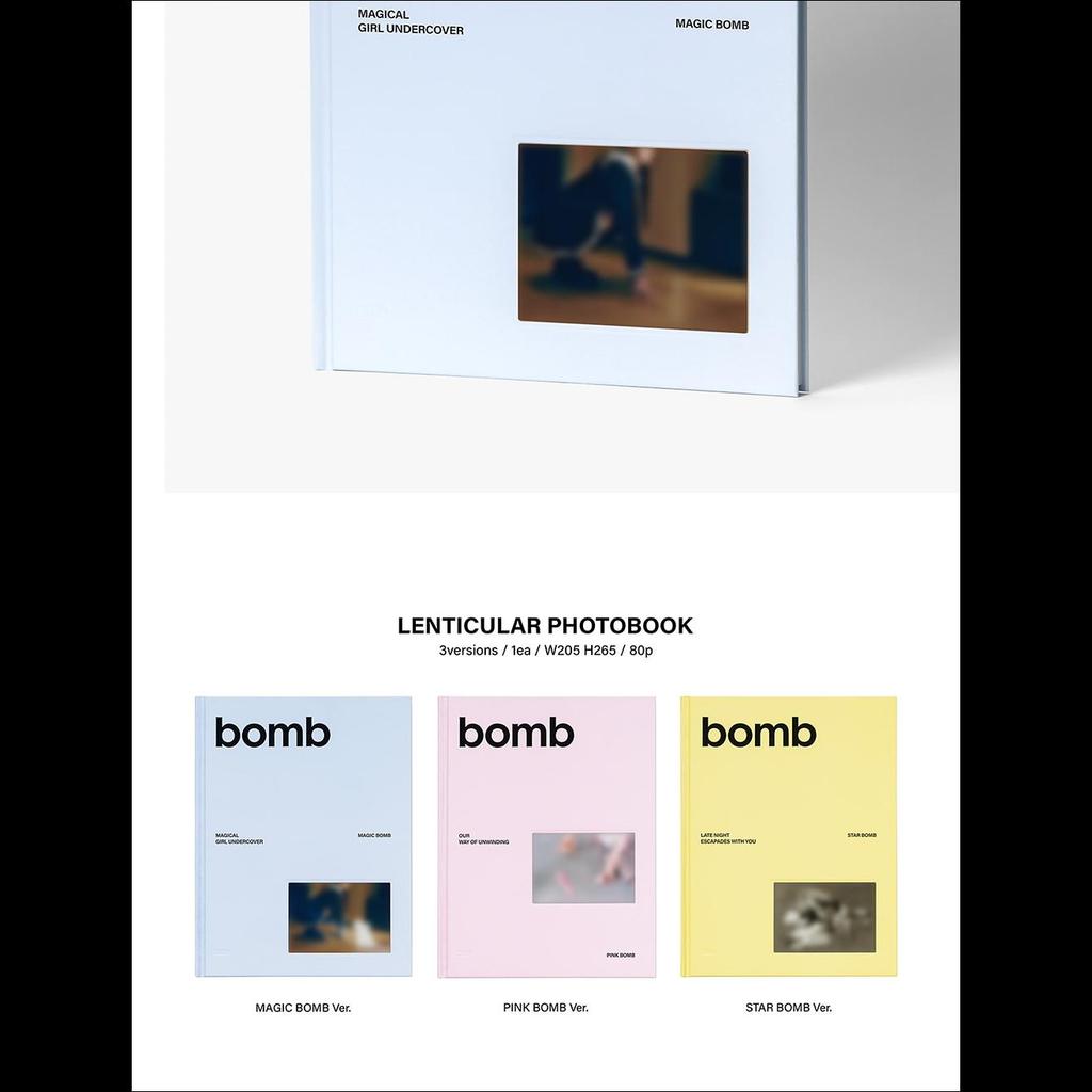 ILLIT Bombowy 3. minialbum (BOMBA MAGICZNA Wersja. / RÓŻOWA BOMBA Wersja. / BOMBA GWIAZDOWA Wersja)
