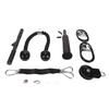 Pull Down Pulley Fitness System Iron Plastic Multiple Part Workouts Tricep Workout Pulley System for Home Gym
