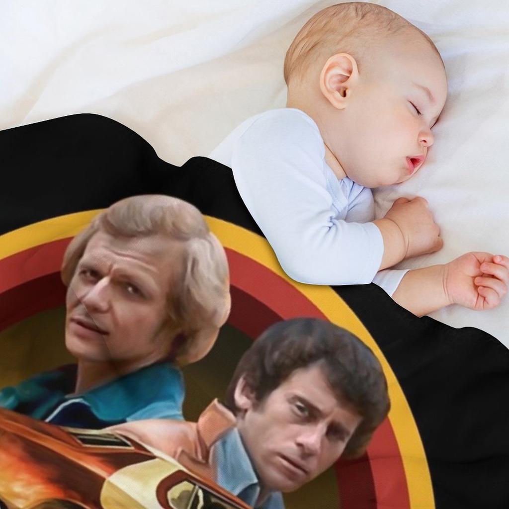Starsky and Hutch Throw Blanket Stylish Couch Blanket for Home Living Room