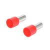 E1008 Pre-Insulated Pin Terminal, European Crimp Copper Wire Lug Socket