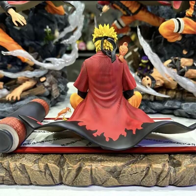 Pre-sale Naruto Figure Meditate Uzumaki Naruto Action Figure Figurine PVC Statue Model Kids Toy Gifts Ornaments Collectibles