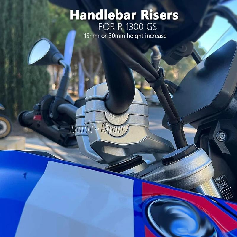 R1300GS Adventure Handlebar Riser For BMW R 1300 GS ADV Accessories Lifting Handlebar Clamp Extend Adapter R1300 GSA GS1300