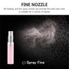 WON 100Pcs 5ML Spray Bottle Small Cosmetic Packing Atomizer Perfume Bottles Atomizing Spray Liquid Container For Travel