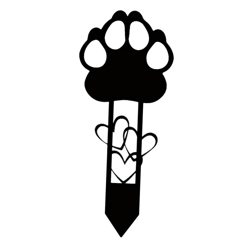 Dog Pet Memorial Grave Marker Waterproof Weatherproof Pet Tombstone for Dog Remembrance Outdoor Garden Bereavement Plaque