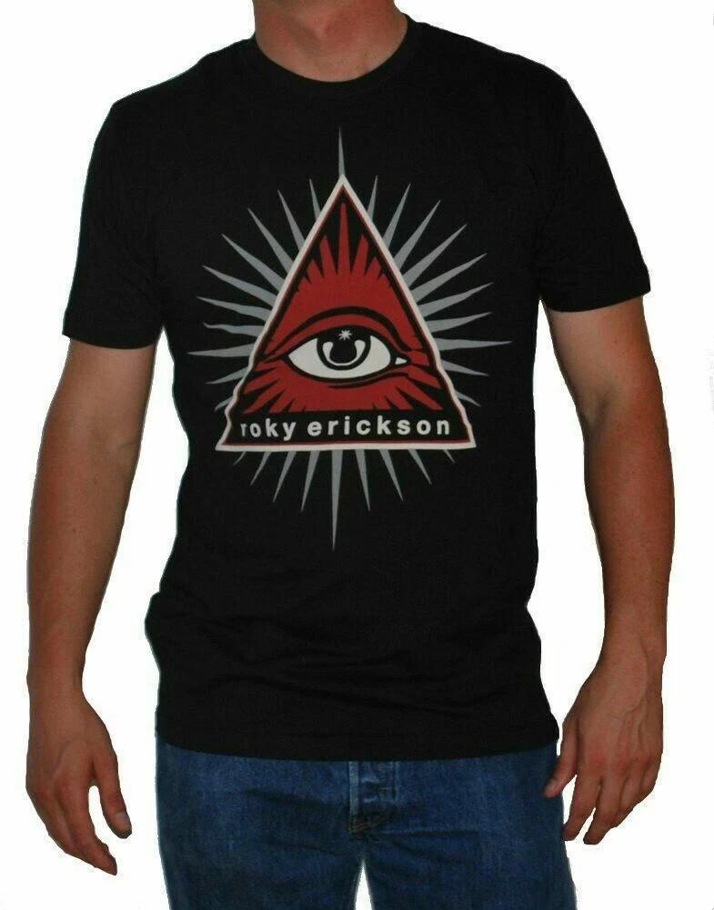 Roky Erickson  Pyramid  T-Shirt - Small - FREE SHIPPING S