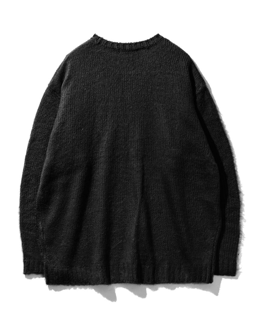 VASTIC Brush Knit_Black