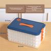 Multi-layer Dumpling Storage Box Plastic Large Capacity Food Storage Container with Lid Quick Freezing Dumpling Box