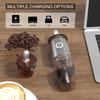 Upgrade Portable Electric Burr Coffee Grinder Cafe bean Grind Adjustable Burr Mill with 5 Precise Grind Setting