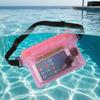 Sac Étanche Porte-Cartes d'Identité Cartes de Crédit Clés Téléphone Portable Pochette Sous-Marine Sac Ceinture Banane Natation Plage Pochette Sèche Étui