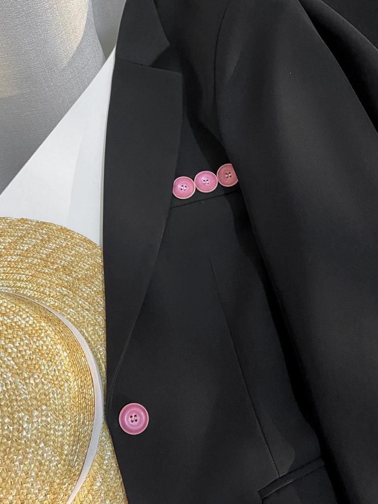 2024 Early Spring Black Versatile Women's Casual Blazer