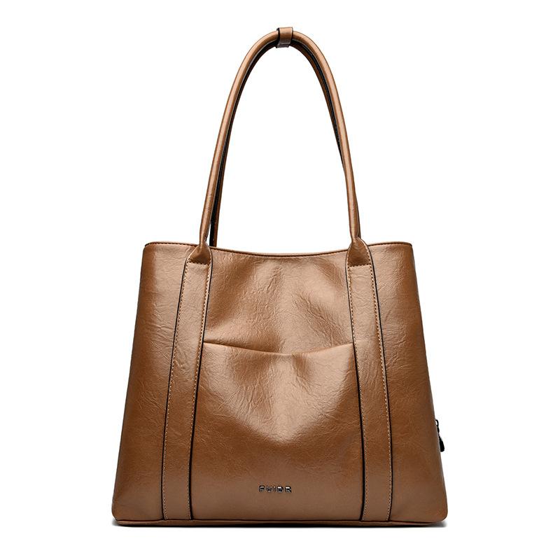 Eenvoudige en Casual Tote Bag voor Dames, Modieuze Schoudertas, Elegant en Trendy, Handtas met Grote Capaciteit
