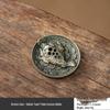 Fisherman Fishing Line Incense Holder: Indoor Tea Ceremony Ornament, Alloy Incense Burner Base.