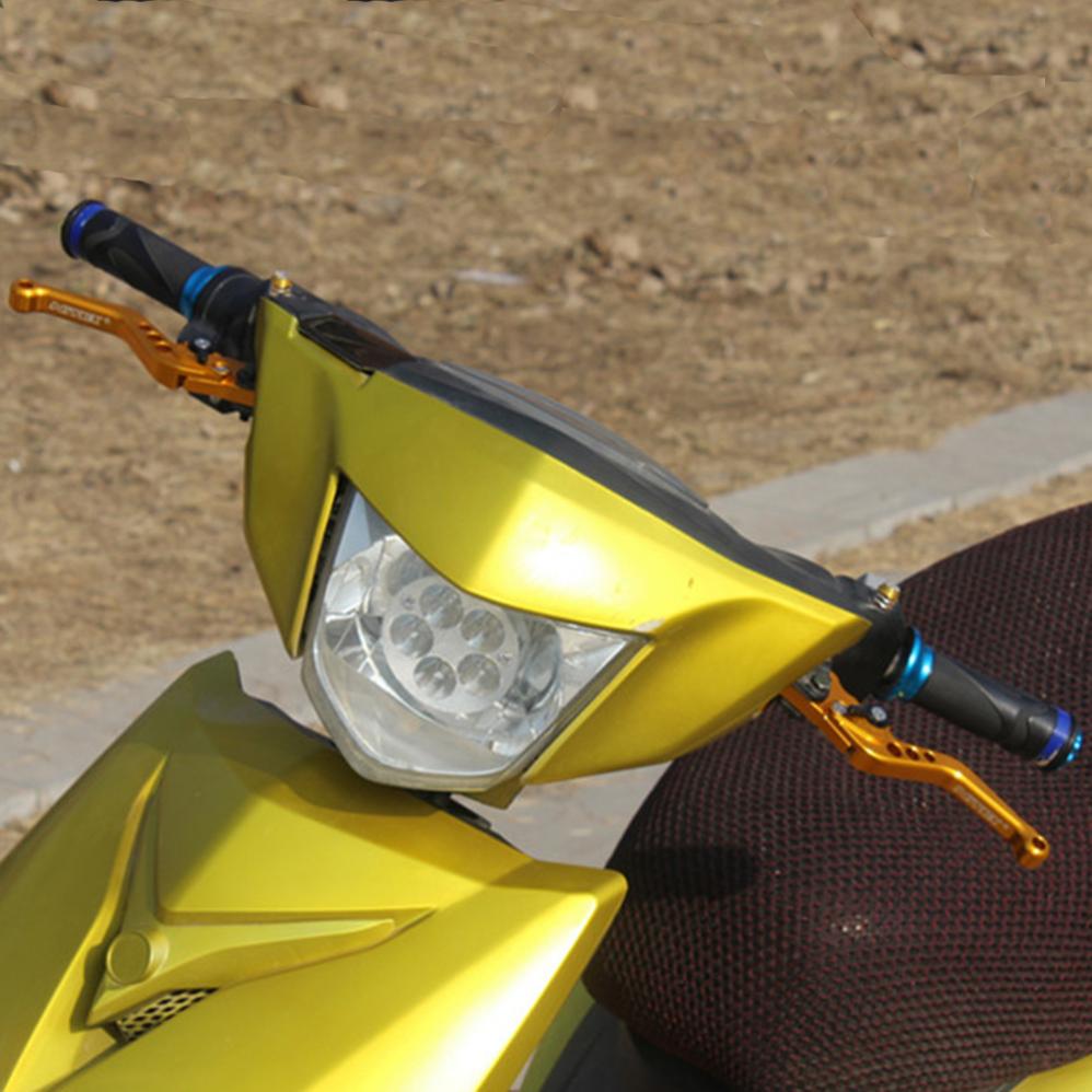 2 Stück Aluminiumlegierung Modifikation CNC Motorrad Bremsgriff für Motorrad