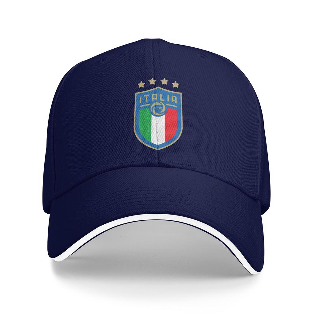 Custom Punk Italia Figc Baseball Cap for WoUnisex Unisex Breathable Italian Football Gift Dad Hat PerforUnisexce Snapback Hats