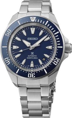 Seiko Prospex Edelstahl Automatik Leuchtend Blau Herrenuhr, Gehäuse, Uhrwerk, Wasserdicht, Zeiger, - SRPL51.