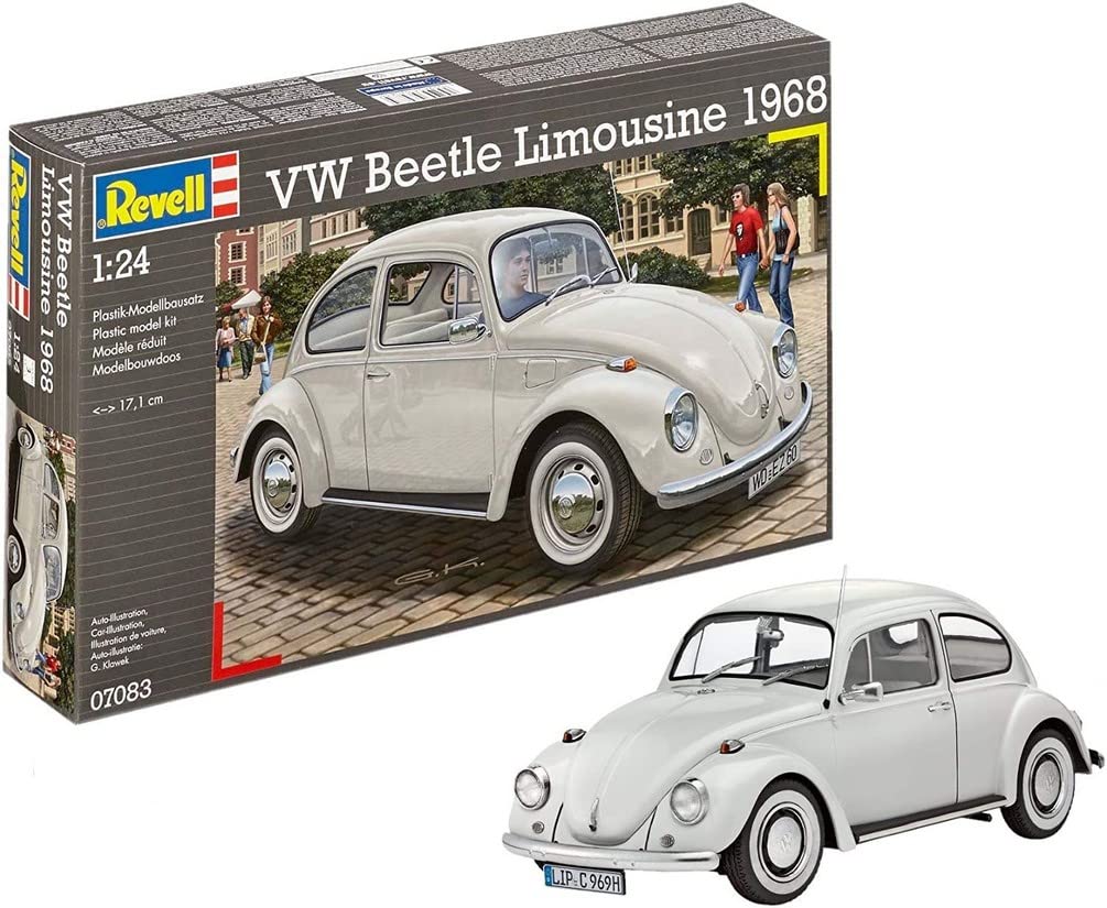 

German Revell 1/24 VW Beetle 1500 07083 Plastic Model