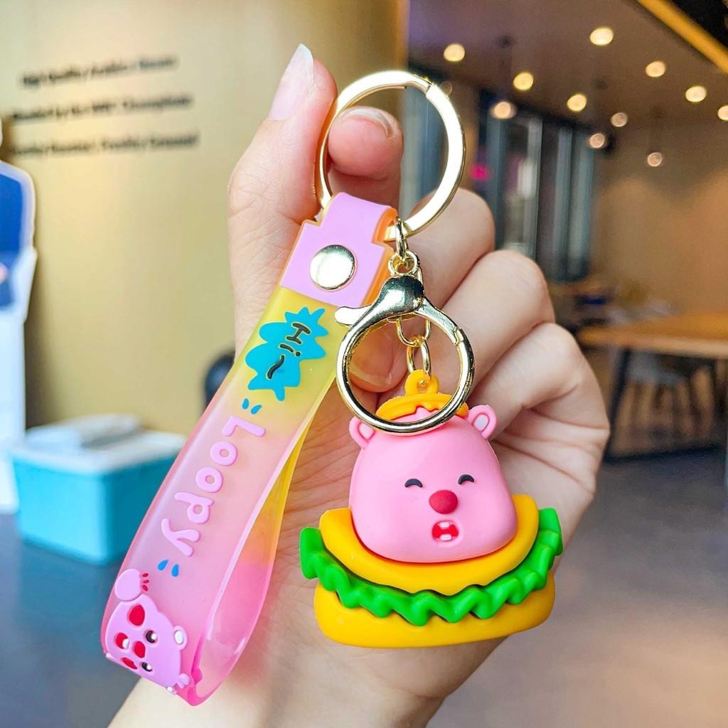 Beaver Keychain Silicone Cartoon Bag Charm Ideal For Birthdays Graduation More And