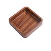 Natural Wooden Fruit Tray Japanese Style Dried Fruits Plates Stackable Tray  Restaurant