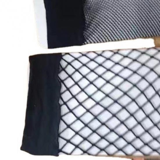 Wide-rimmed threaded stockings, long fishnet stockings, lingerie paired with new fishnet black stockings