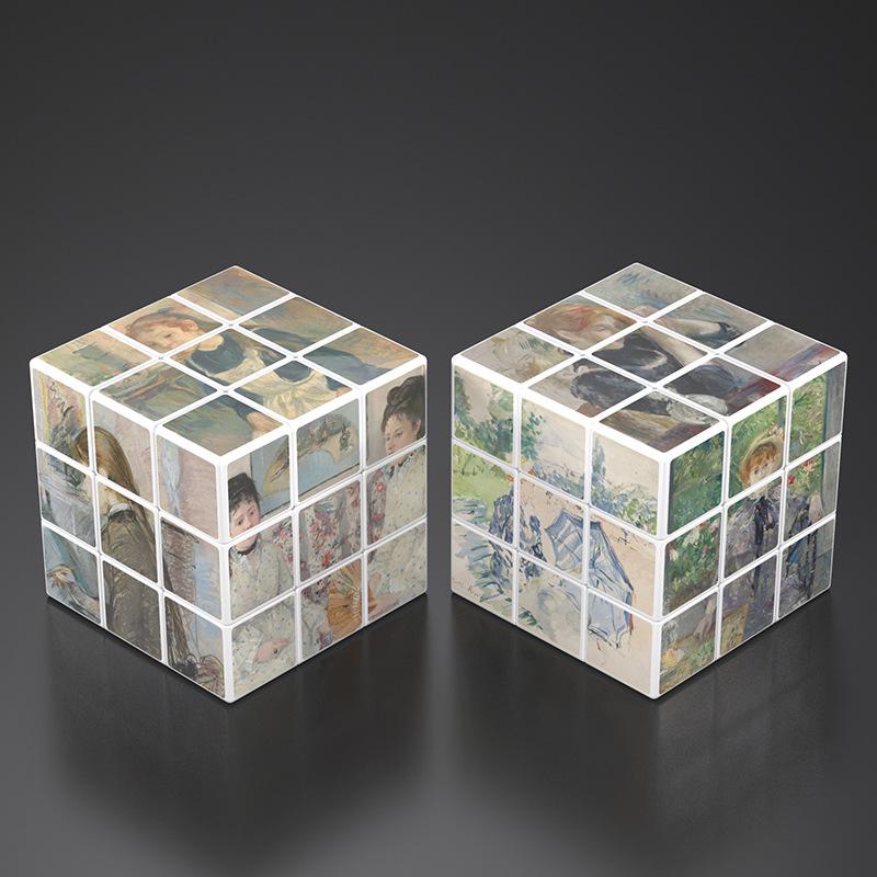 

Берта Моризо 10см Персонализированная Развивающая Трехслойная Игрушка Магический Кубик