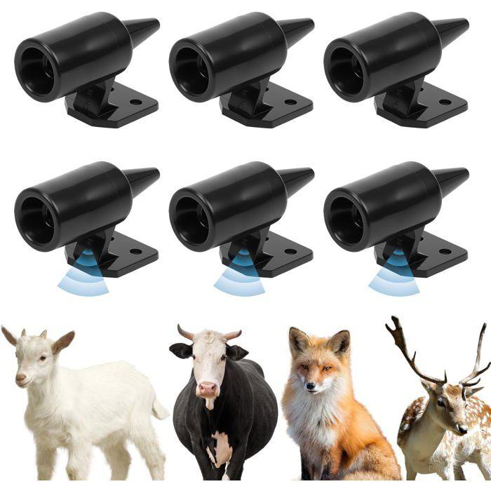Lg-Expro Unisex 6Pcs Ultrasonic Animal Repellent Whistle, Ultrasonic Deer Warning, Animal Repellent Whistle For Car, Animal Collision Avoidance For Cars