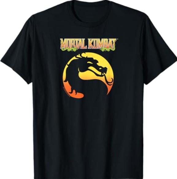 Mortal Kombat Klassic Logo T-Shirt S