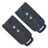 Keychain Silicone Car Key Case Cover Shell For Mitsubishi Xpander Outlander Asx Pajero Eclipse Cross Montero