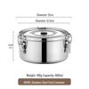Set de recipiente alimentare ventilate din oțel inoxidabil 304