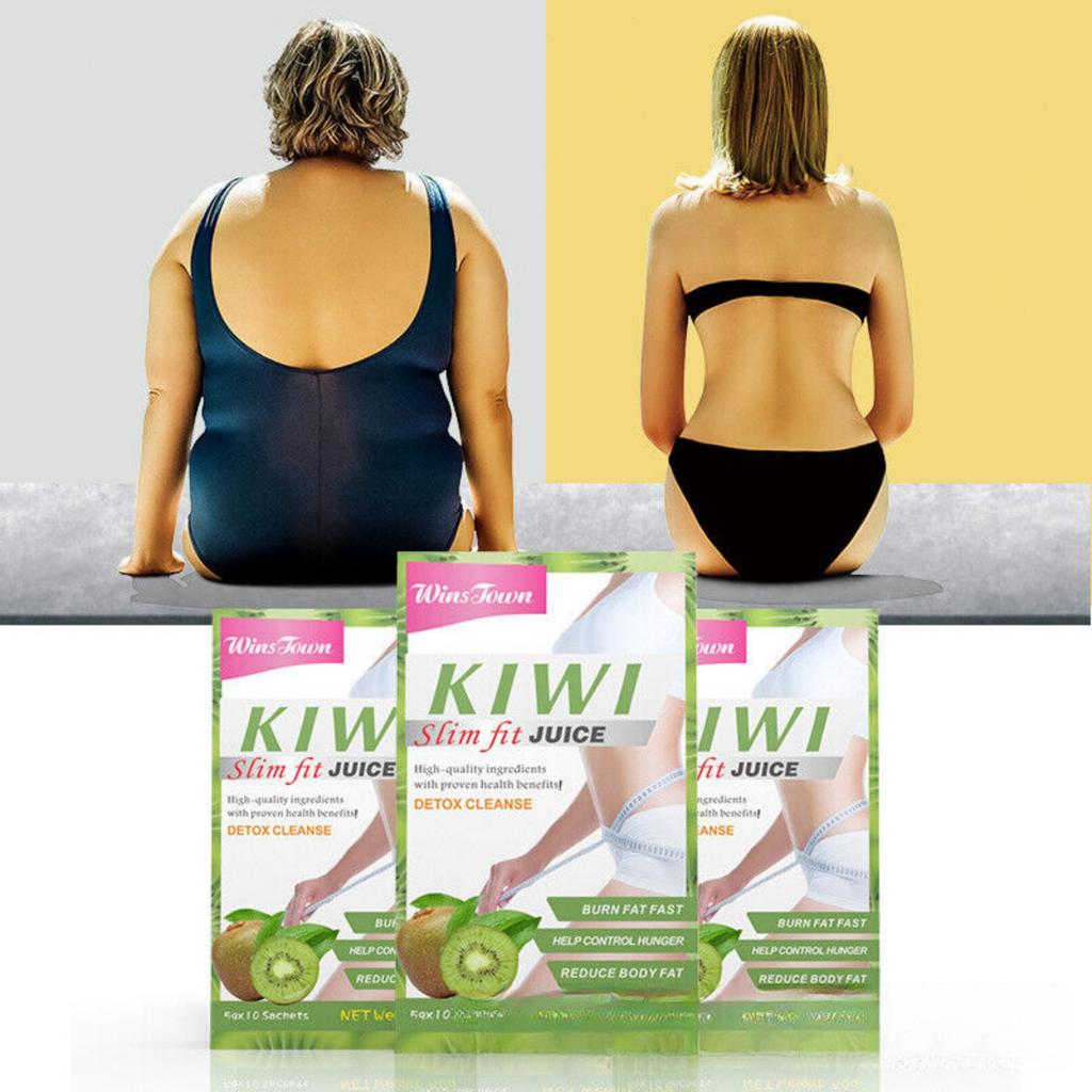 Slim Fit Juice Weight Loss Instant Kiwi Lemon Powder Pineapple Juice Slim Tea