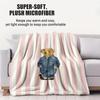 Various Styles Teddy Bear Small Cover Blanket Bed Sheet Soft Comfortable Warm All Season For Bedroom Sofa Dorm Car Camping Nap