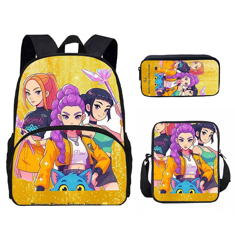 Witch Hunter School Bag Elementary School Cartoon Backpack K-Pop Anime Peripheral Backpack Children'S Bag