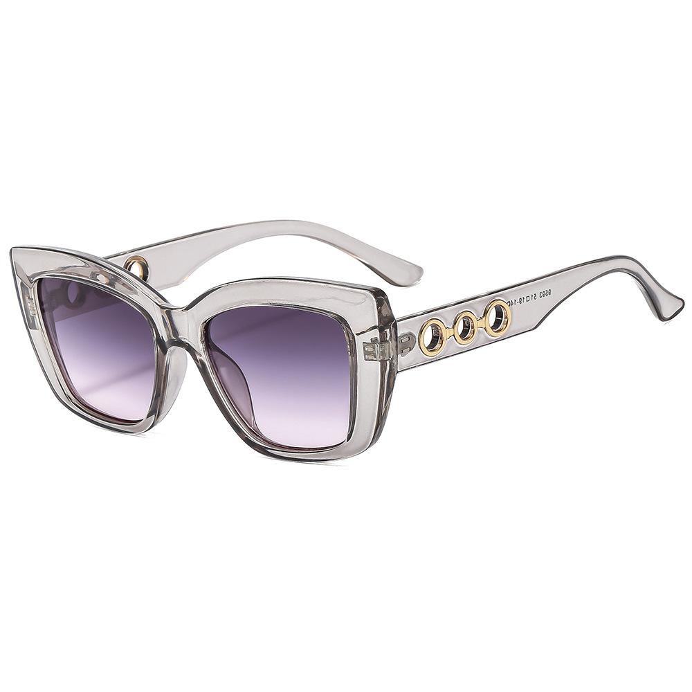 

Ins Vintage Cat Eye Sunglasses Women Square Frame Men Sun Glasses Female Brand Designer Retro Shades Fashion Other